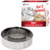 SETACCI FARINA SET 2 PZ DIA.CM.15.5/25 ACCIAIO INOX (6pz)